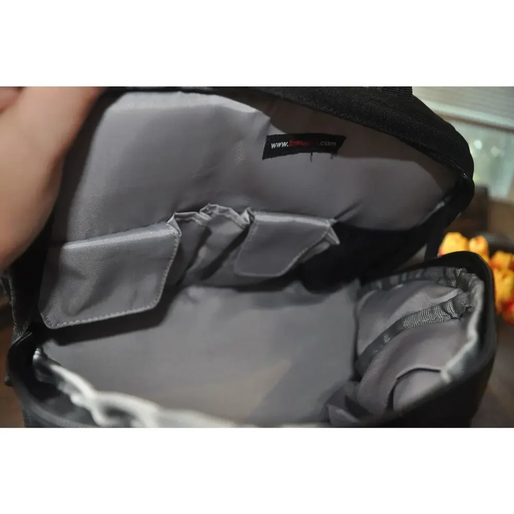 Lowepro Fastpack 200 DSLR Camera Backpack Padded Water Resistant Black